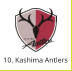 10. Kashima Antlers